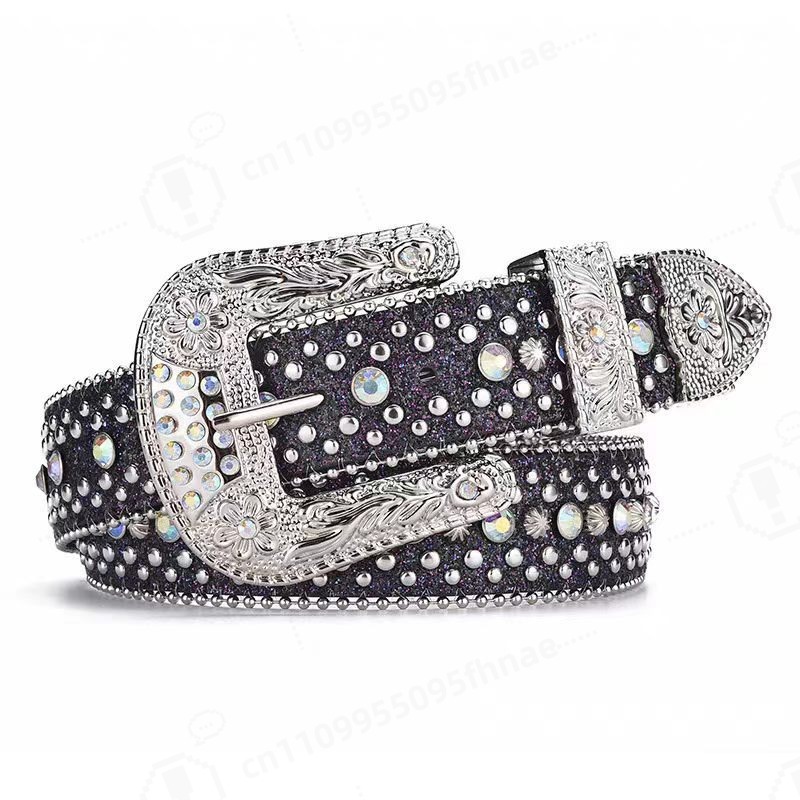 เข็มขัดประดับเพชรสไตล์ Y2K สำห - Fashion Women Belt บทวิจารณ์และราคา