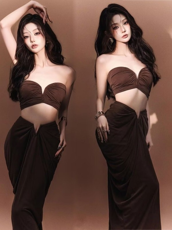 ชุดเพื่อนเจ้าสาวทรงสลิมแฟชั่น  - Women'S Young Fashion บทวิจารณ์และราคา