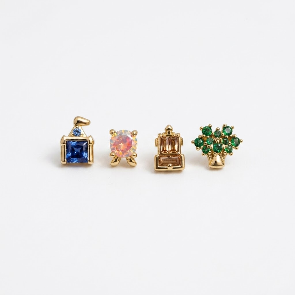 ต่างหูรูปสวนสนุกน่ารักสวยงามแบ - Women'S Fashion Gifts บทวิจารณ์และราคา