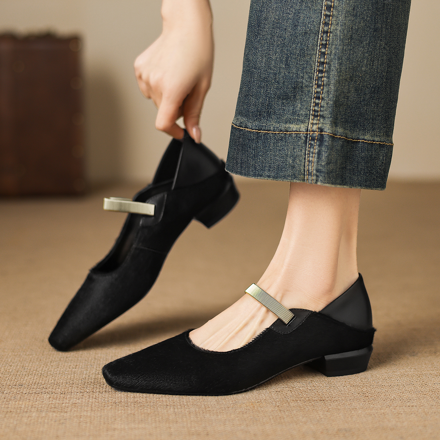 รองเท้าส้นสูงผู้หญิงหนังแท้ทรง - Women'S Fashion Sandals บทวิจารณ์และราคา