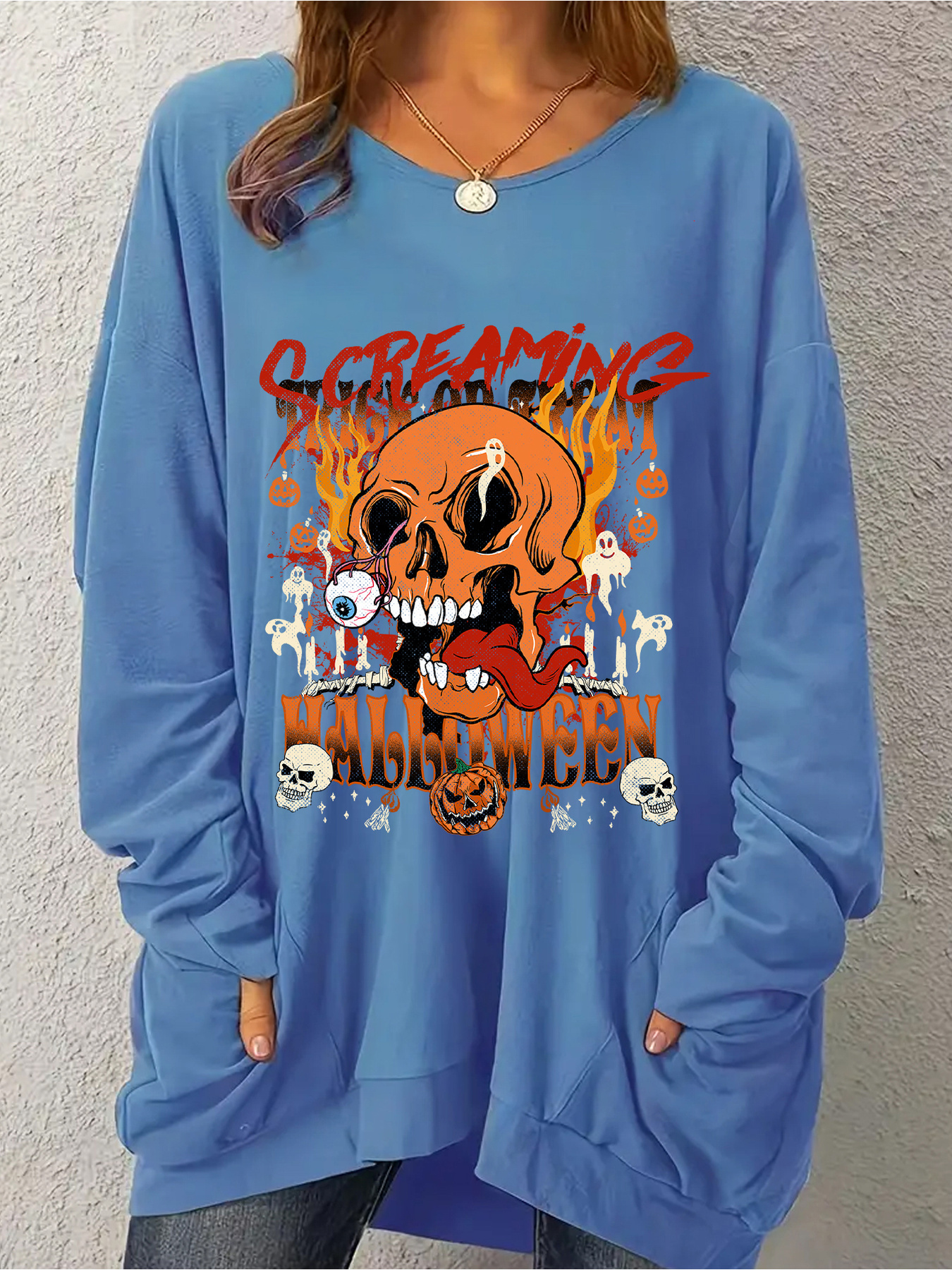 เสื้อผ้าแฟชั่นผู้หญิงไซส์ใหญ่  - Women'S Fashion Hoodie บทวิจารณ์และราคา
