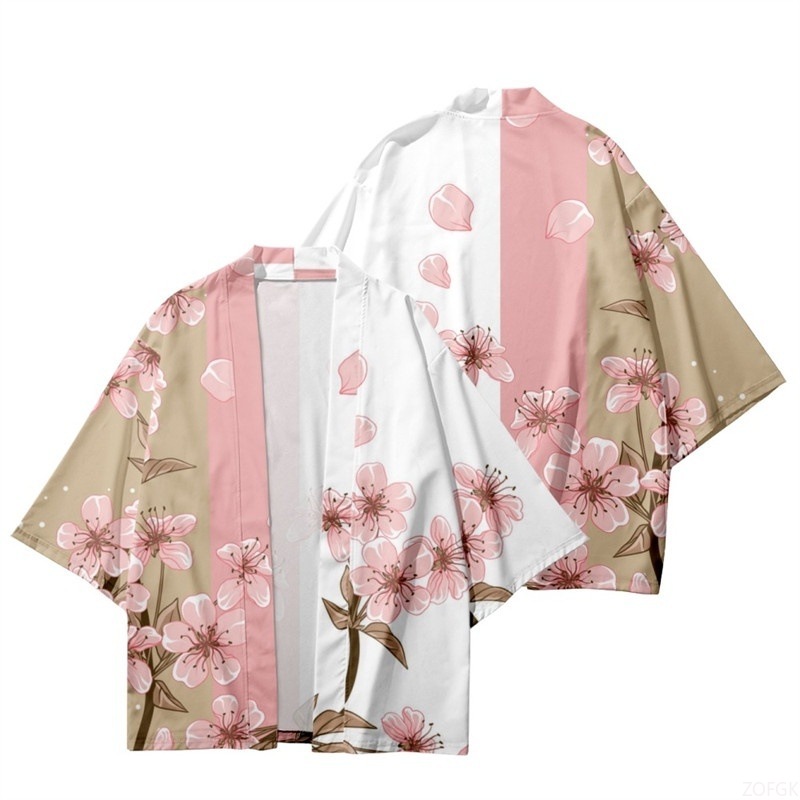 ฤดูร้อนผู้หญิงดอกไม้พิมพ์กิโมโ - Women'S Fashion Kimono บทวิจารณ์และราคา