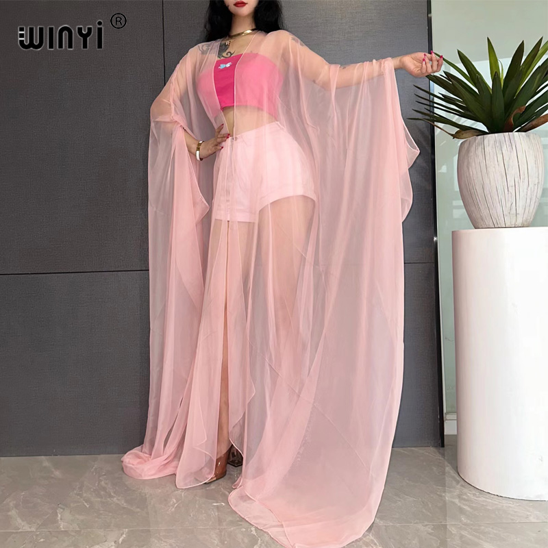 Winyi ชุดชายหาดเซ็กซี่ปกปิดชุด - Women'S Fashion Kimono บทวิจารณ์และราคา