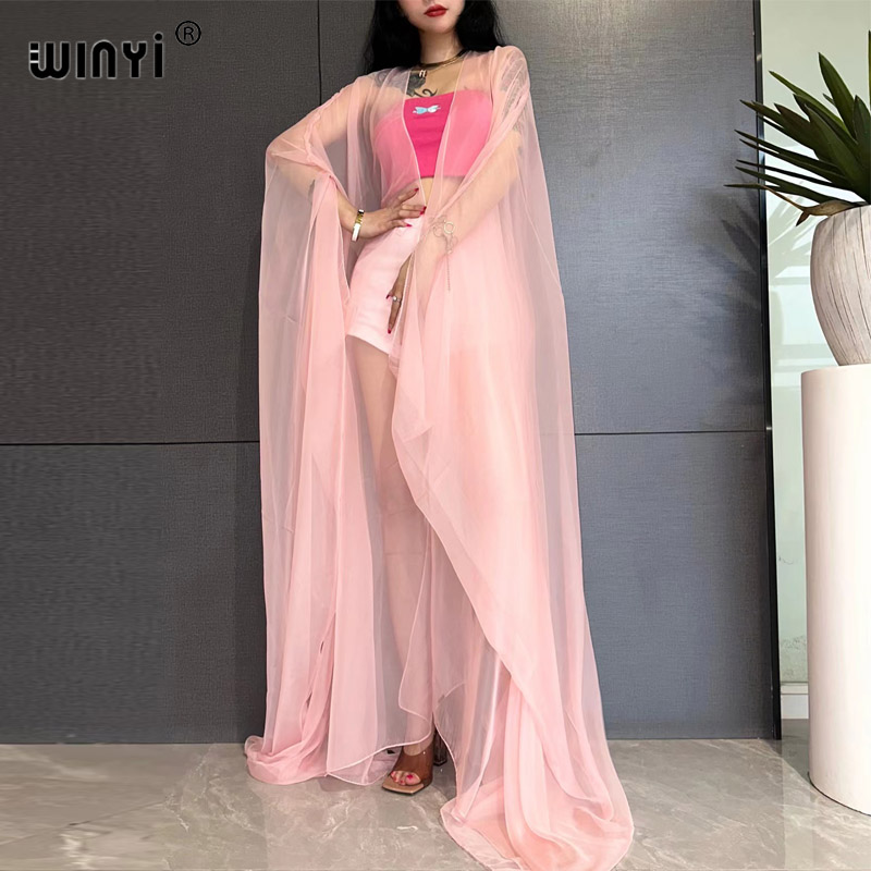 Winyi ชุดชายหาดเซ็กซี่ปกปิดชุด - Women'S Fashion Kimono บทวิจารณ์และราคา