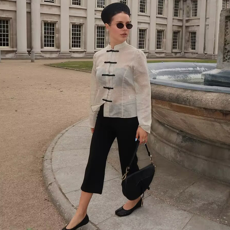 เสื้อเชิ้ตผู้หญิงคอลเลคชั่นฤดู - Women'S Young Fashion บทวิจารณ์และราคา