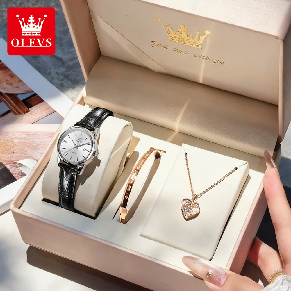 นาฬิกา OLEVS 6898 สำหรับผู้หญิ - Fashion Women Watches บทวิจารณ์และราคา