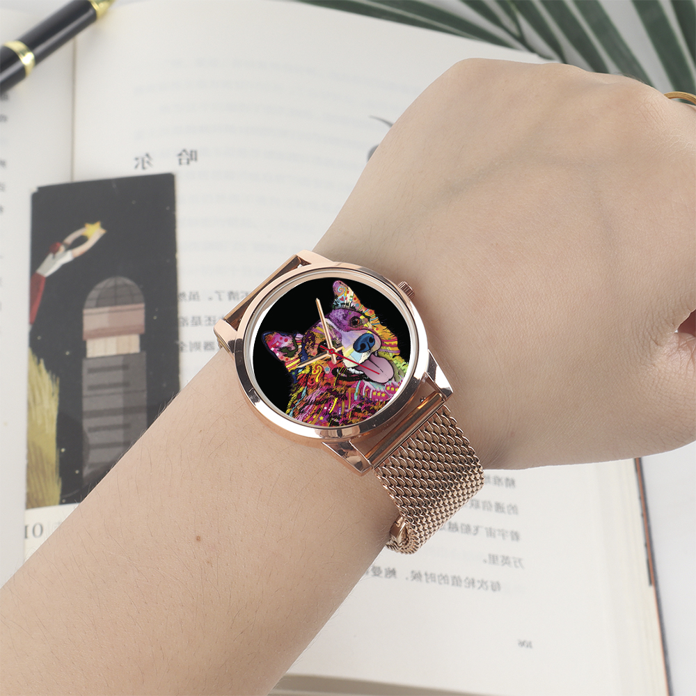 นาฬิกาควอตซ์หน้าปัดสีโรสโกลด์  - Fashion Women Watches บทวิจารณ์และราคา