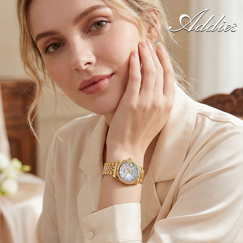 ADDIES 585 ควอตซ์นาฬิกาผู้หญิง - Fashion Women Watches บทวิจารณ์และราคา