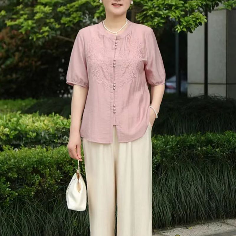 ชุดแม่แบบจีนปักลายใหม่ปี 2026  - Women Fashion Over 60 บทวิจารณ์และราคา