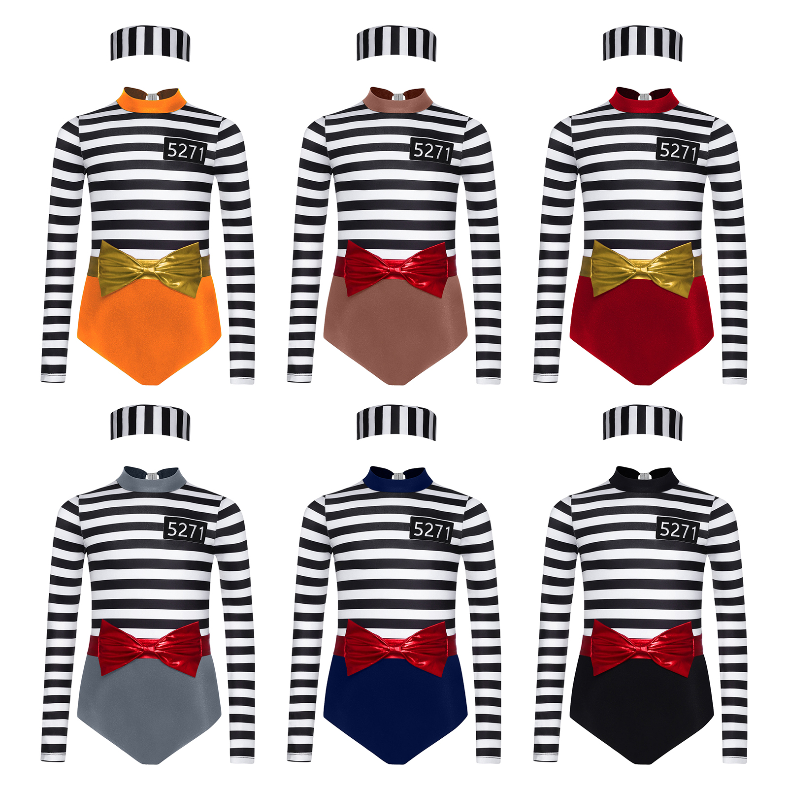 สาววัยรุ่นฮาโลวีนนักโทษคอสเพลย - Turtleneck Bodysuit บทวิจารณ์และราคา