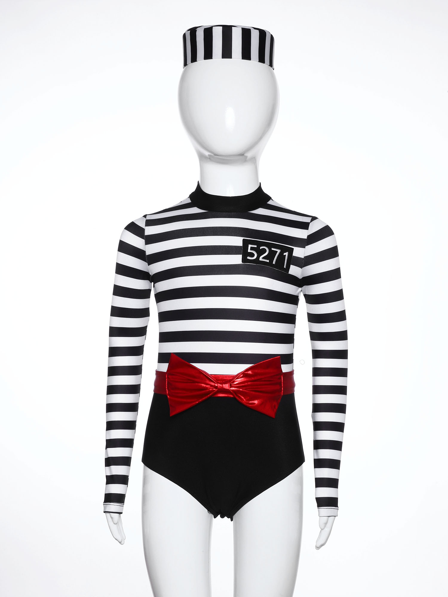 สาววัยรุ่นฮาโลวีนนักโทษคอสเพลย - Turtleneck Bodysuit บทวิจารณ์และราคา