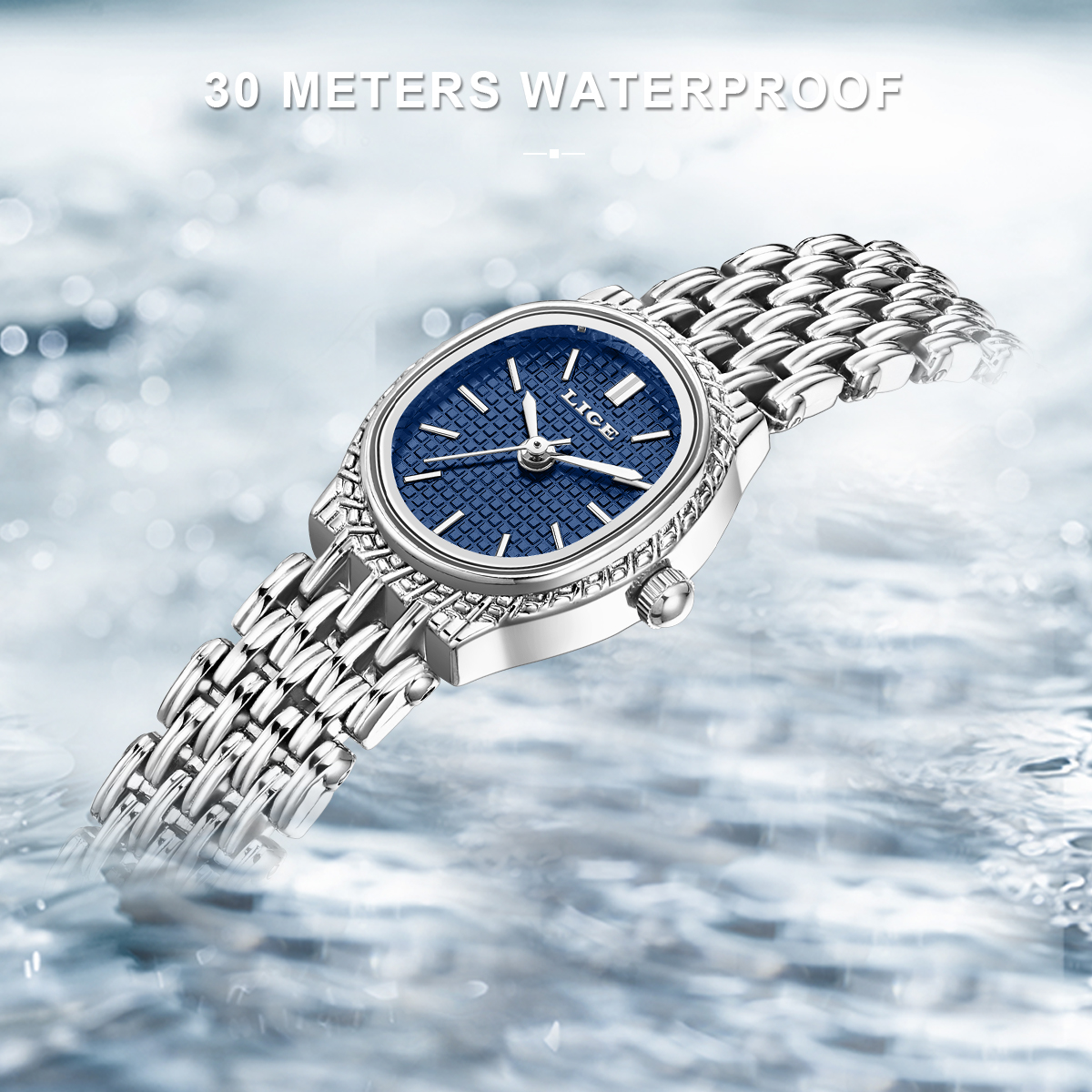 LIGE แฟชั่นนาฬิกาควอทซ์ผู้หญิง - Fashion Women Watches บทวิจารณ์และราคา